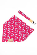 Red Mountain Syrah Dog Bandana & Matching Keychain-0