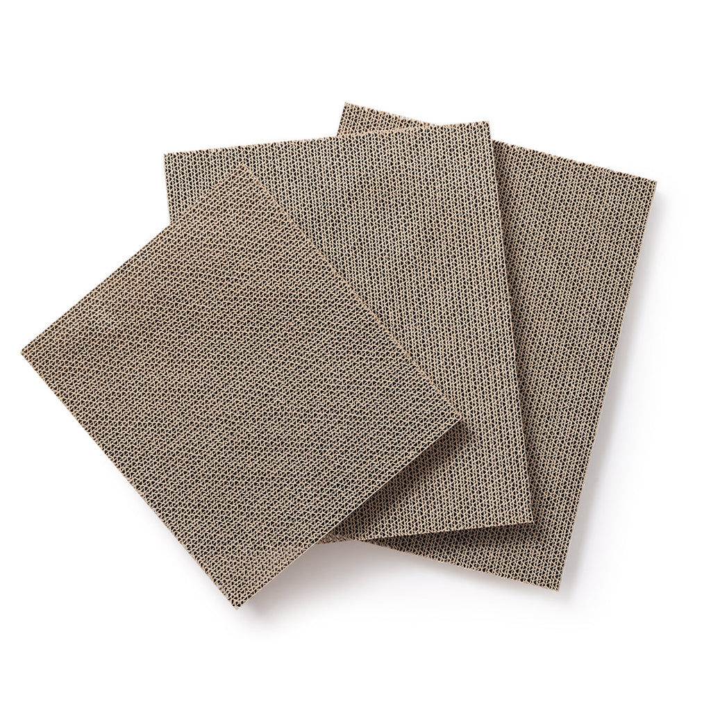 Refill Scratch Pad Pack for Vertical (L-Shaped) Cat Scratcher Box-0