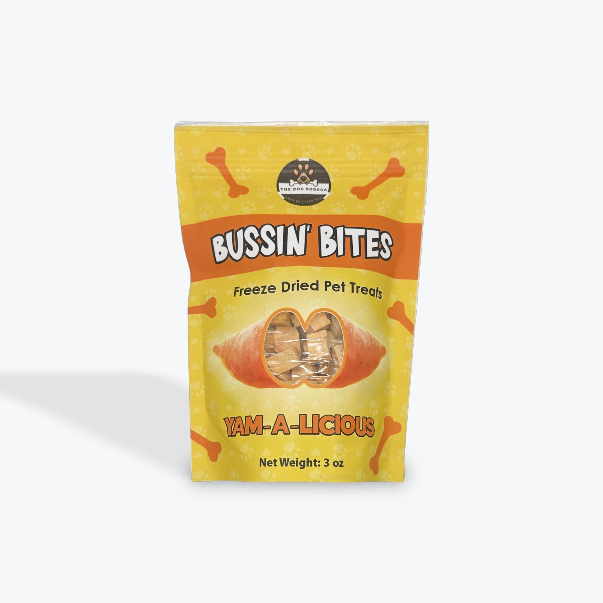 Single Ingredient, High Value Freeze-Dried Training Treats for Dogs & Cats - Sweet Potato-0