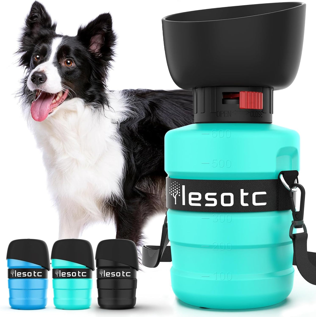 21oz Portable Dog Water Bottle Dispenser-3.5Gen-1