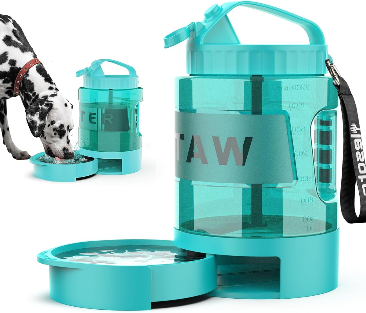 Large Dog Travel Water Bowl Dispenser-9