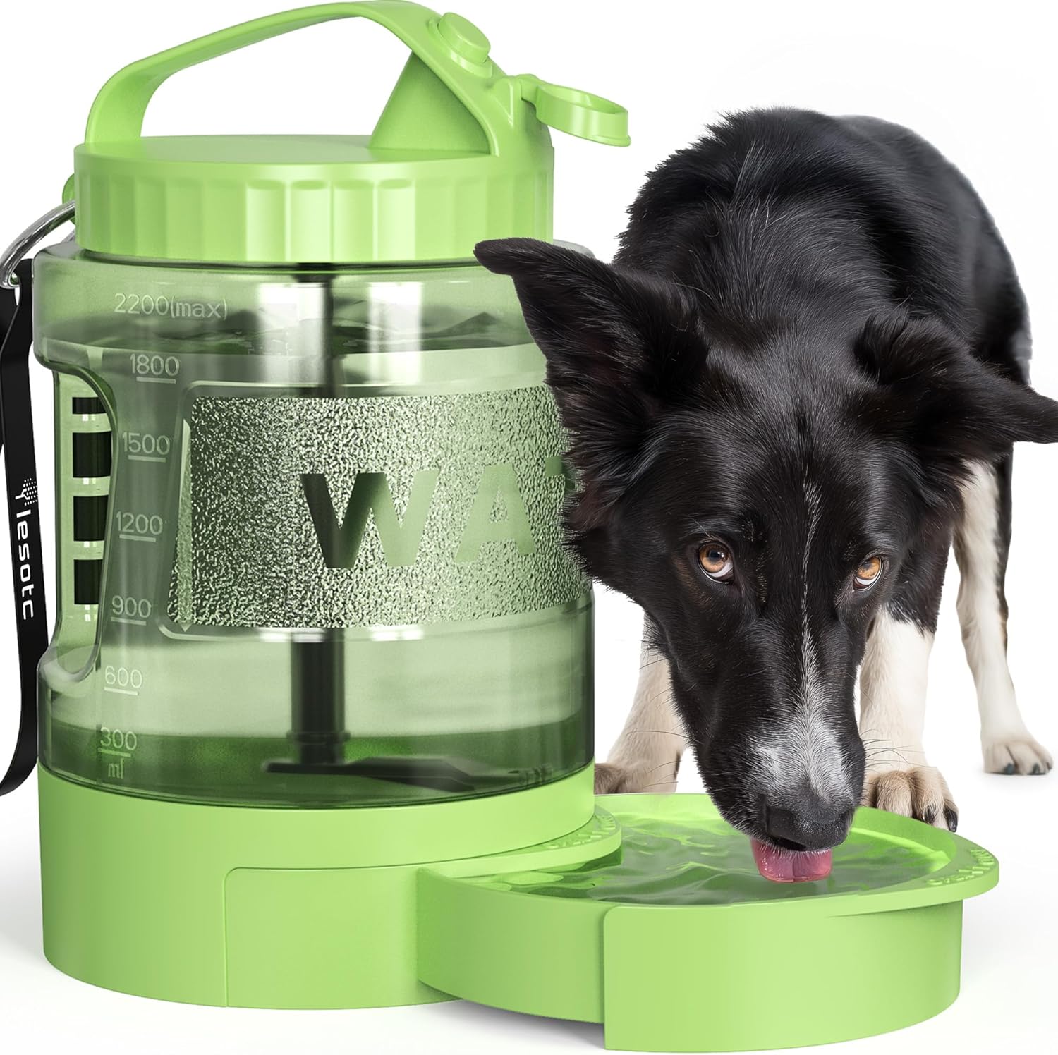 Large Dog Travel Water Bowl Dispenser-8