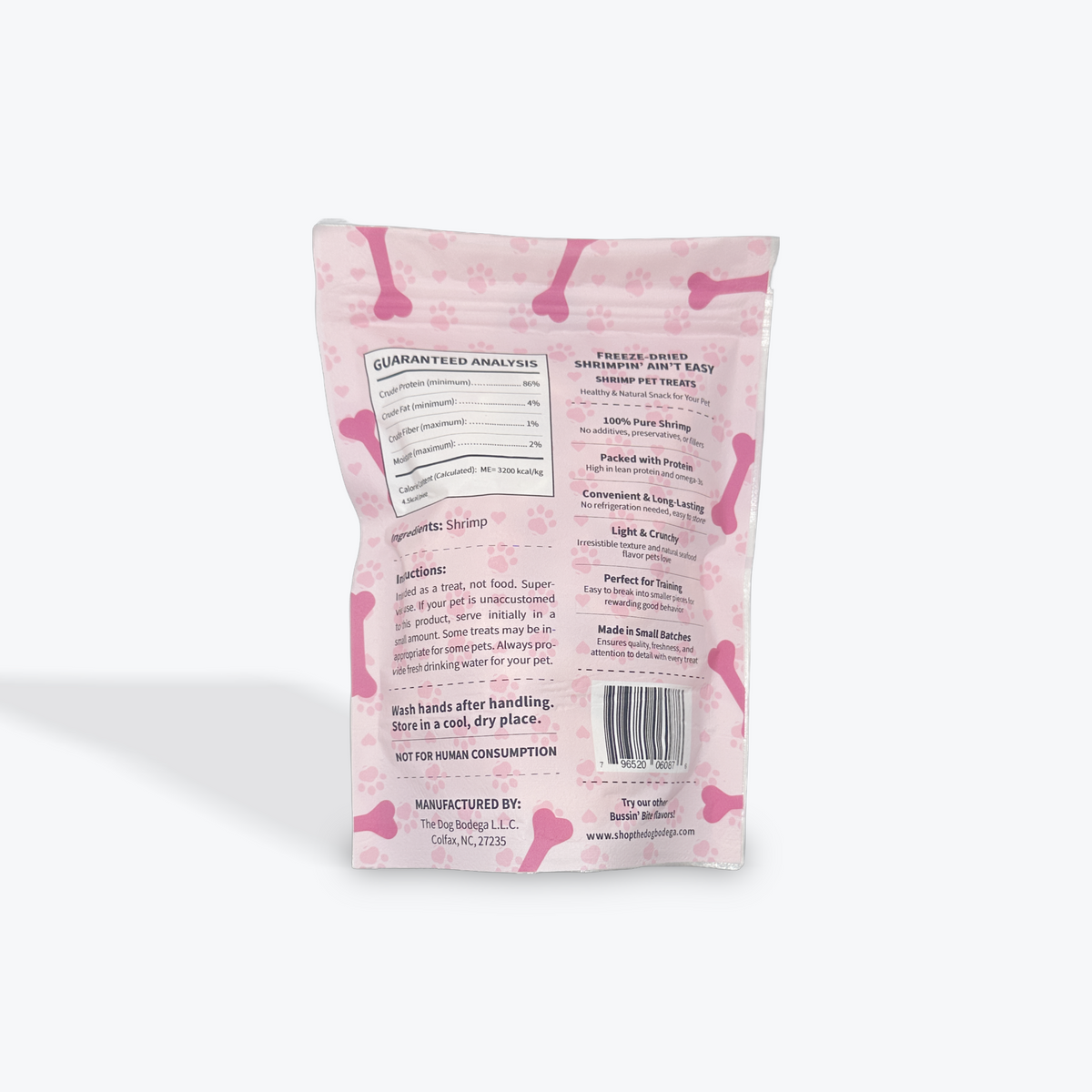 Single Ingredient, High Value Freeze-Dried Training Treats for Dogs & Cats - Shrimp-1