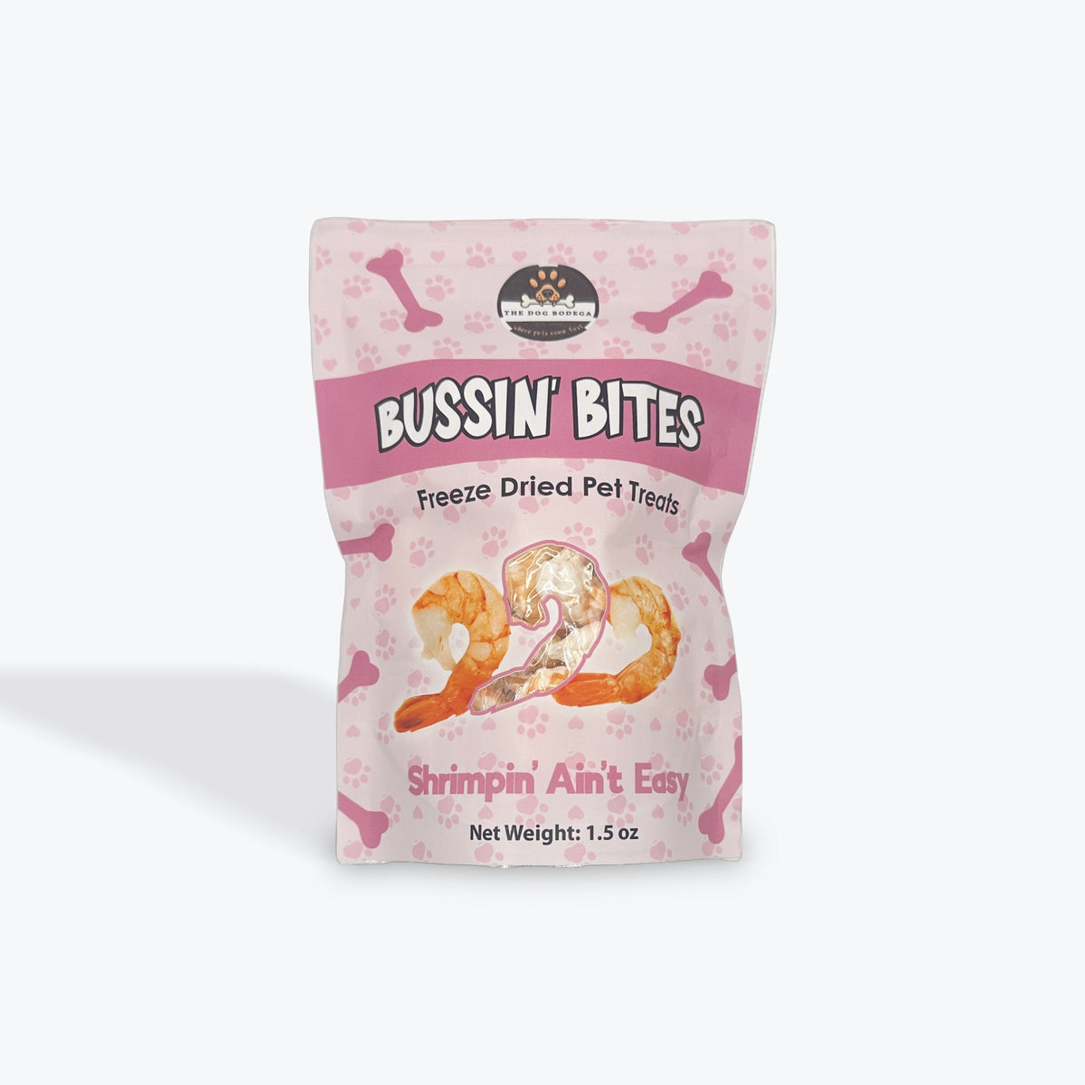 Single Ingredient, High Value Freeze-Dried Training Treats for Dogs & Cats - Shrimp-0