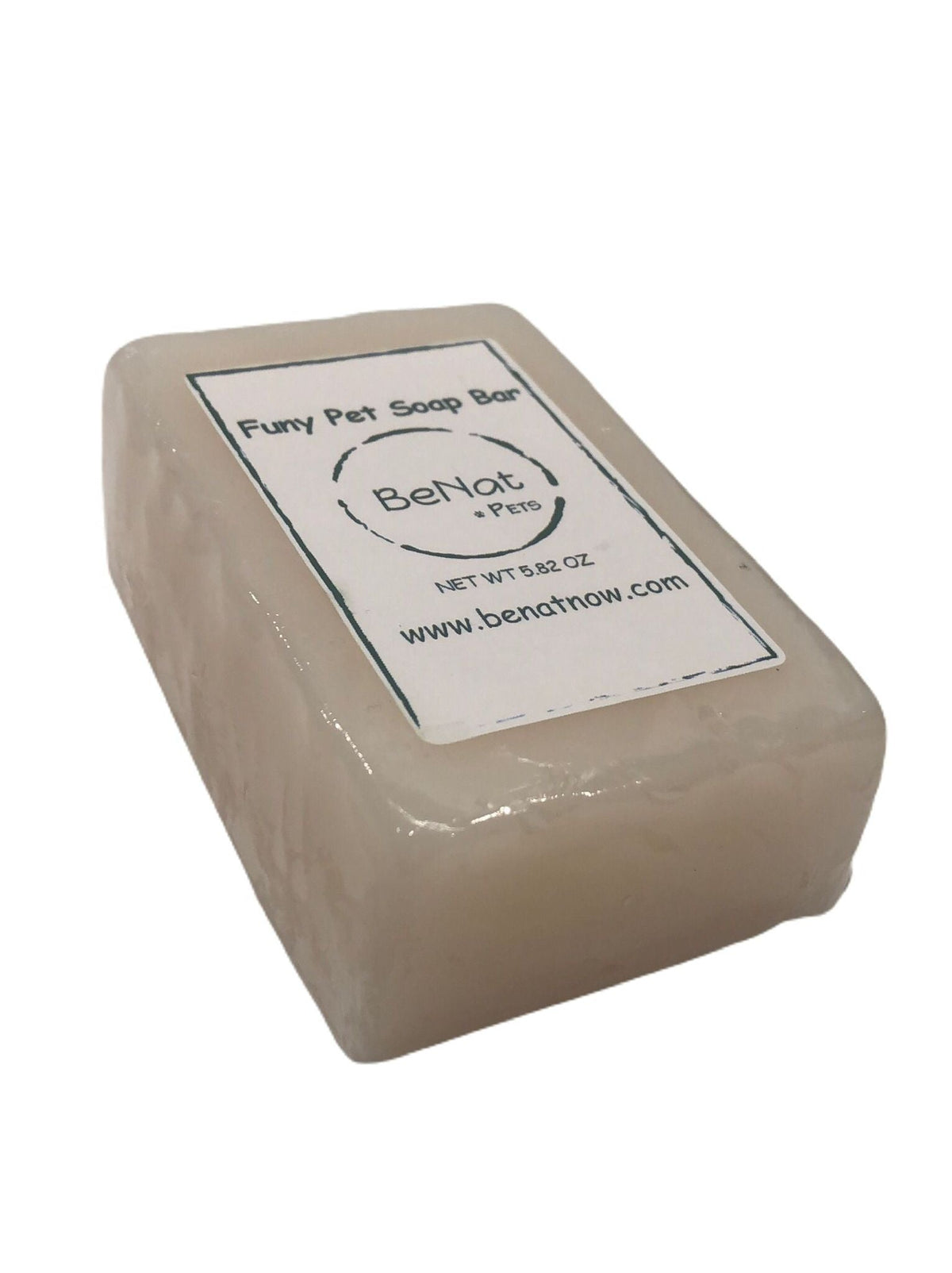 BeNat Pets. All-Natural Furry Pet Soap Bar. 5.8 oz.-1