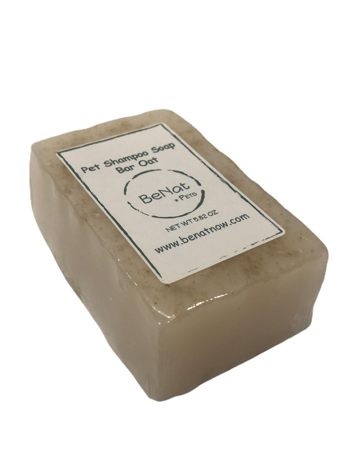 BeNat Pets. All-Natural Pet Shampoo Bar. Oat. 5.8 oz.-1