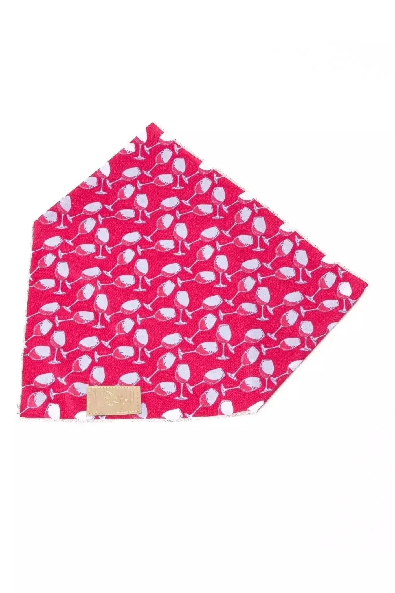 Red Mountain Syrah Dog Bandana & Matching Keychain-4