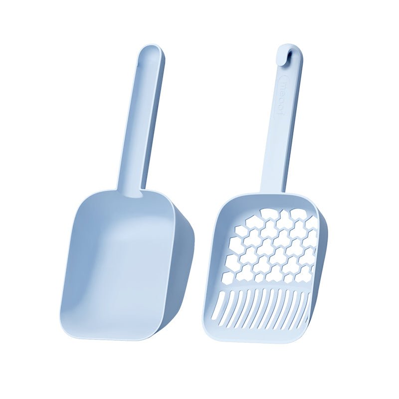 Dual-Zone Cat Litter Scoop & Waste Shovel Set-1