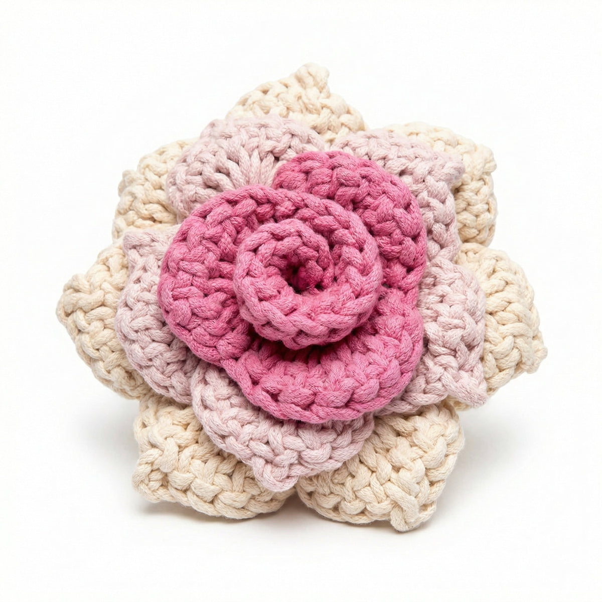 Prunus Blossom: Snuffle Flower Dog  Rope Toy | Handcrafted-0