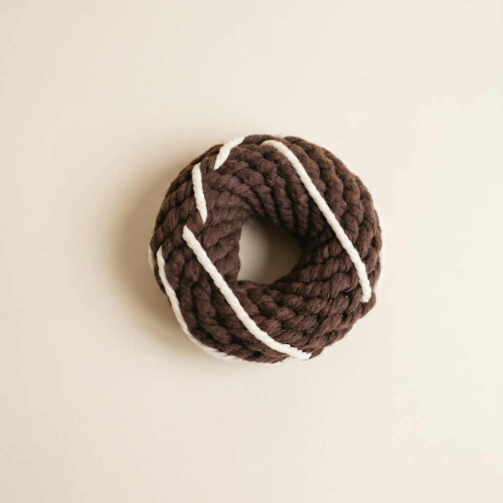 The Donut Pet Toy | Handcrafted | Set of 6-5