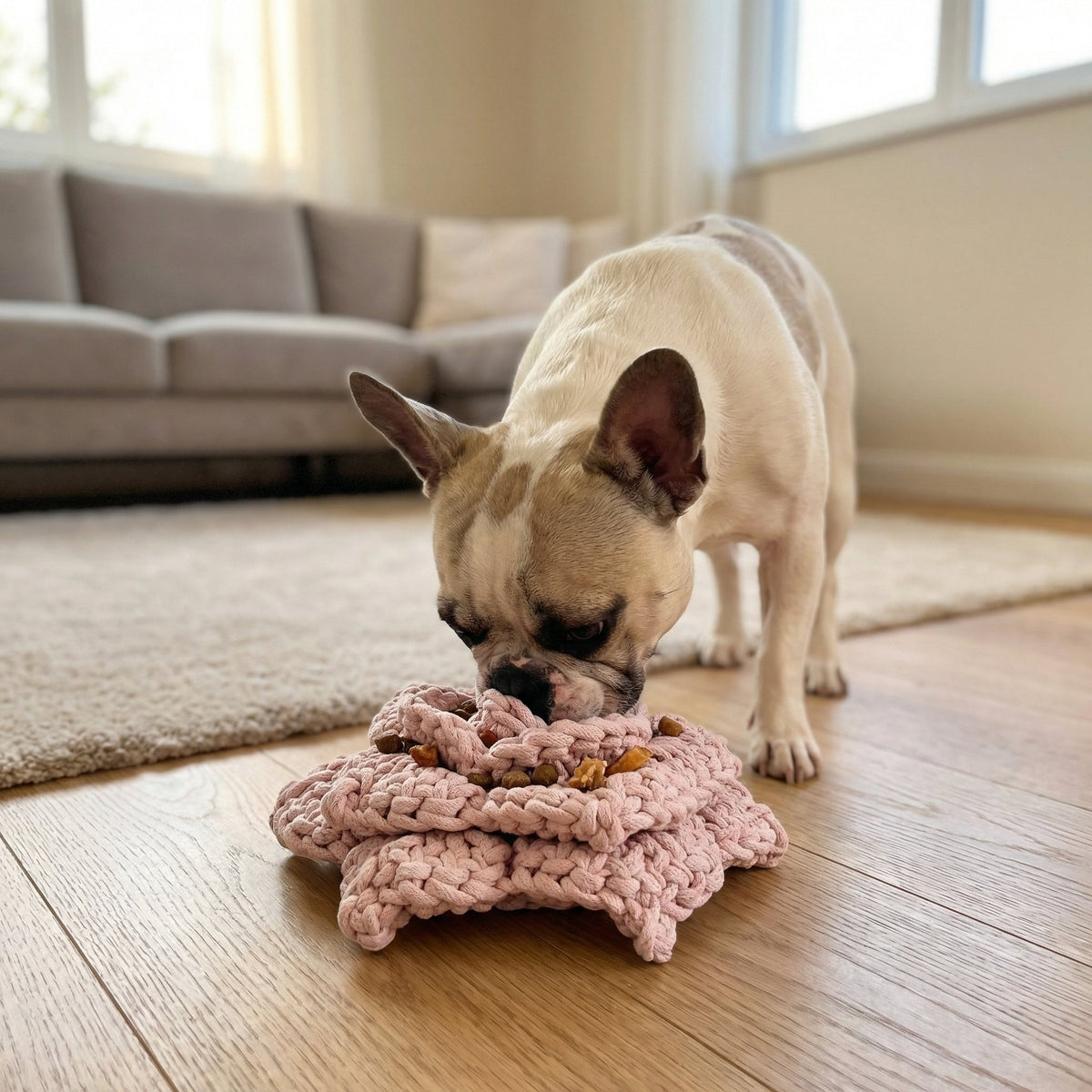 Cherry Blossom: Snuffle Flower Dog Toy-2